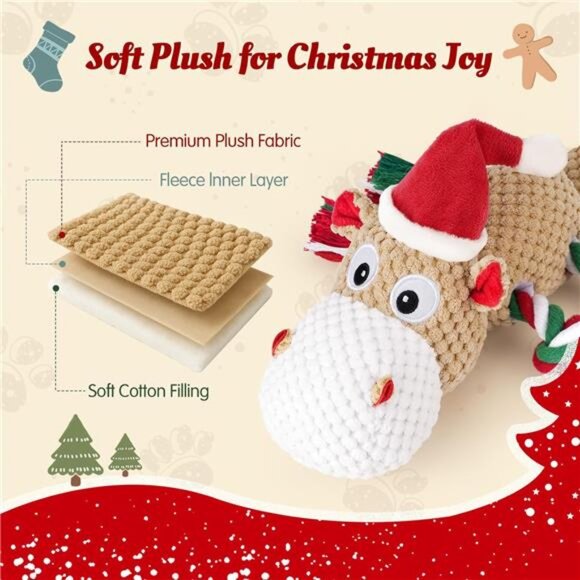 Christmas Dog Toys for Large Dogs - Picture 7 of 9